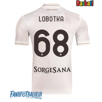 SSC Napoli Stanislav Lobotka #68 Tricou Fotbal Replică 2025-26 Barbati Deplasare
